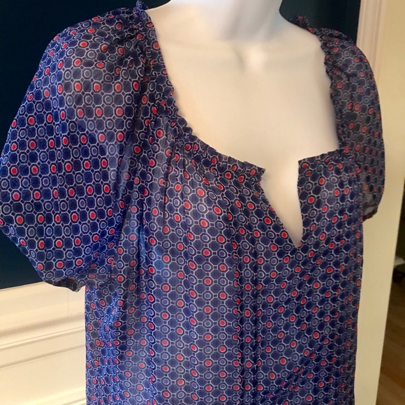 Zac & Rachel Multicolored Blouse Size Large - Picture 1 of 4